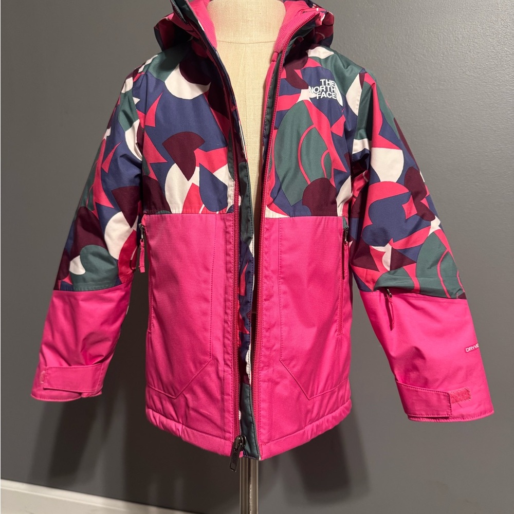 The North Face Kids' Pink and Multicolor Jacket